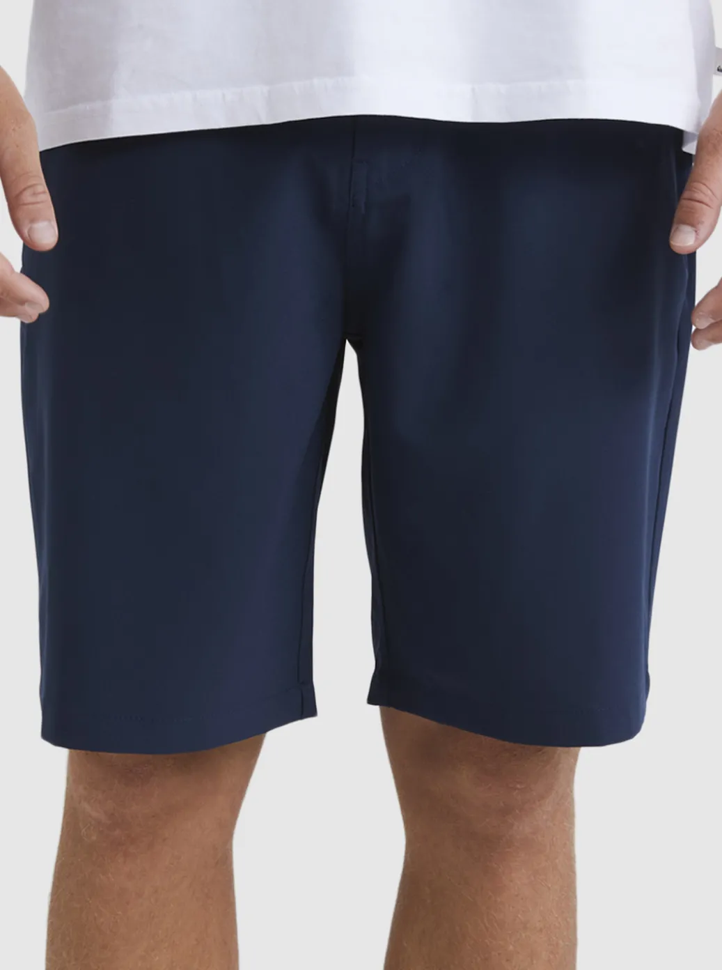 Best Sale Quiksilver Ocean Union Amphibian 20" Hybrid Shorts Navy Blazer