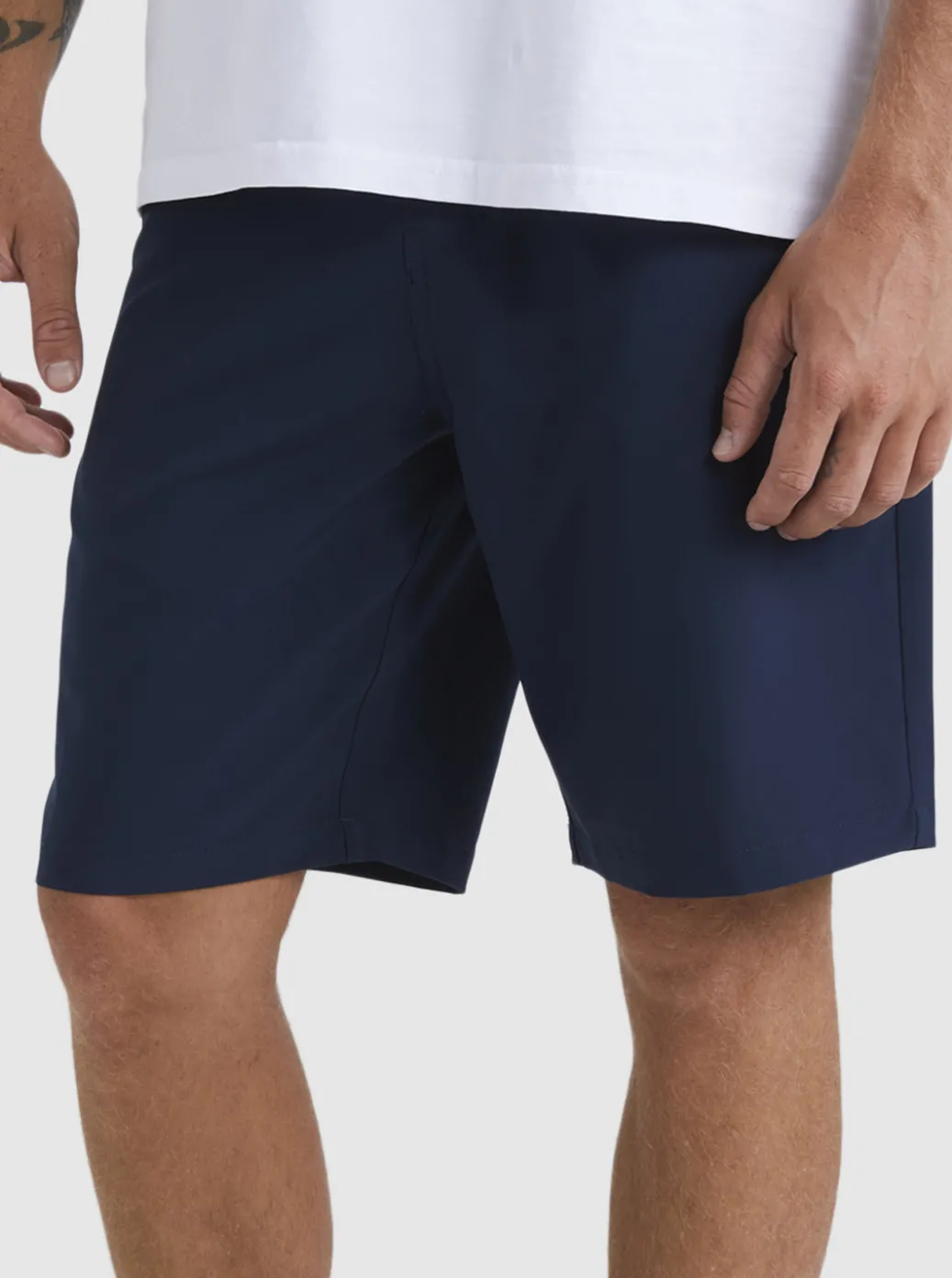 Best Sale Quiksilver Ocean Union Amphibian 20" Hybrid Shorts Navy Blazer