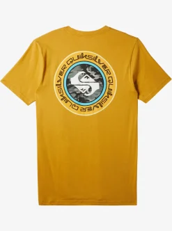 Fashion Quiksilver Omni Circle T-Shirt Mustard