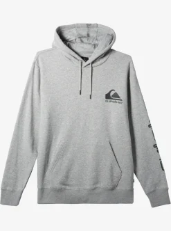 Cheap Quiksilver Omni Logo Hoodie Athletic Heather