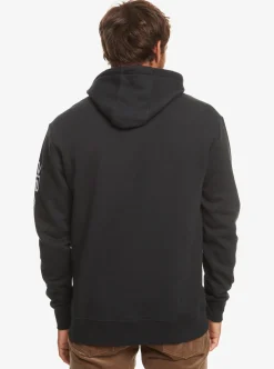 Discount Quiksilver Omni Logo Hoodie Black