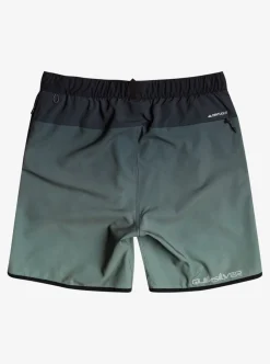 Best Quiksilver Omni Scallop 17" Amphibian Boardshorts Laurel Wreath