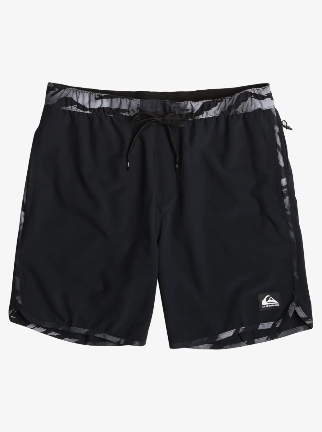 Cheap Quiksilver Omni Scallop 17" Amphibian Boardshorts Black