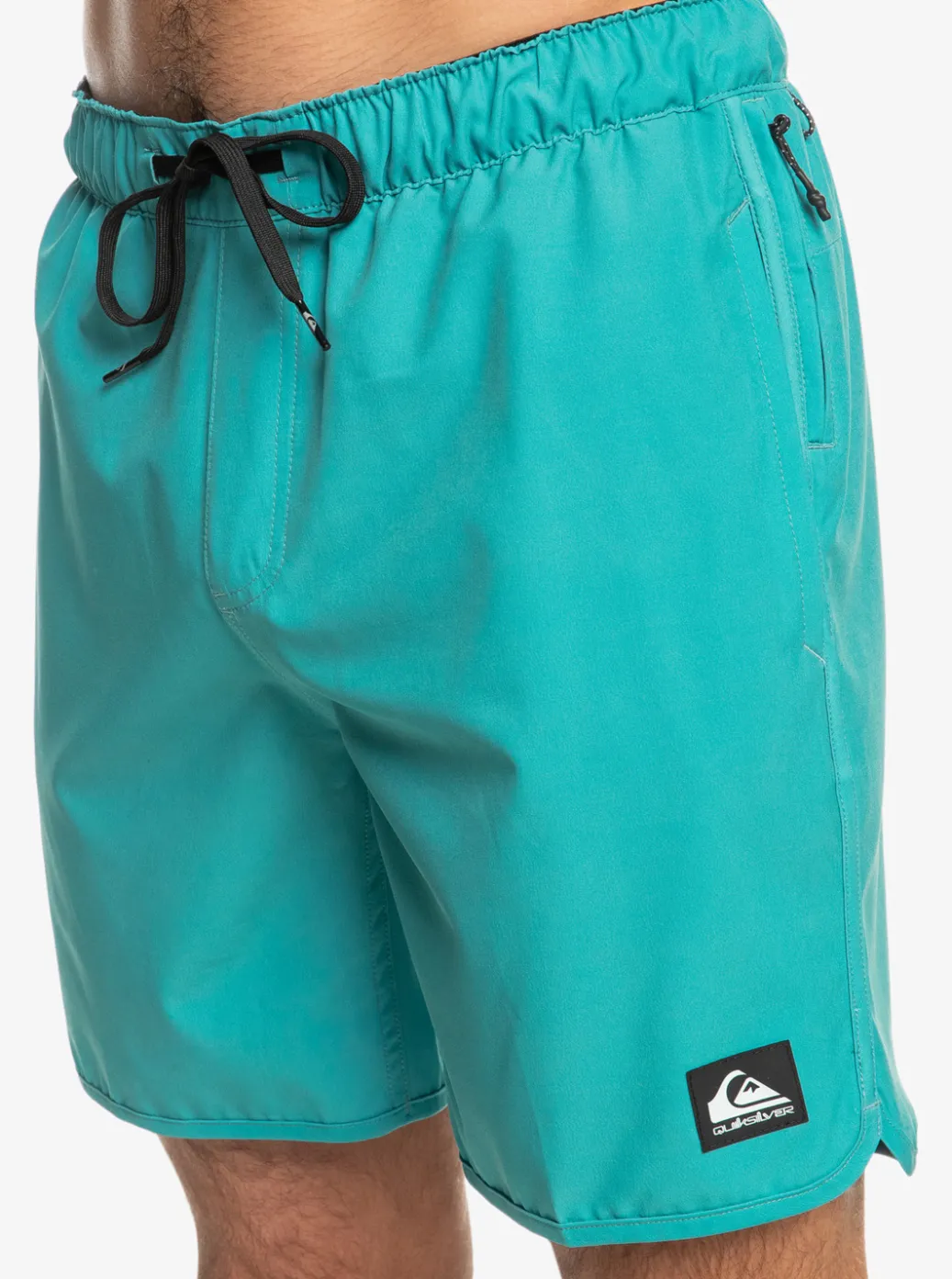 Discount Quiksilver Omni Scallop 17" Amphibian Boardshorts Brittany Blue