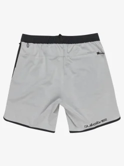 Cheap Quiksilver Omni Scallop 17" Amphibian Boardshorts Sleet