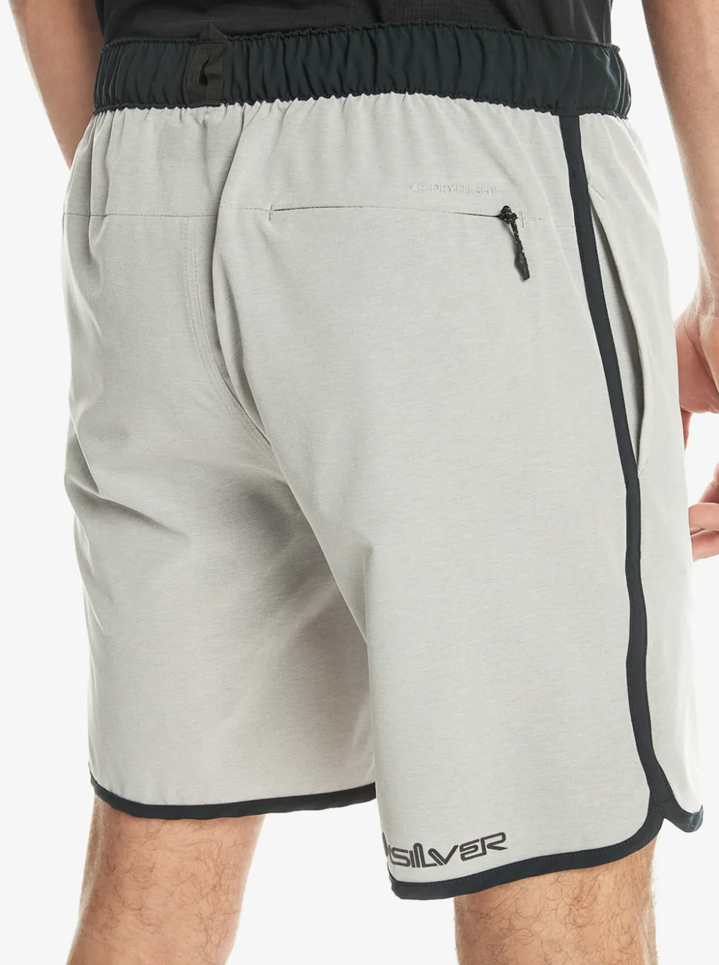 Cheap Quiksilver Omni Scallop 17" Amphibian Boardshorts Sleet