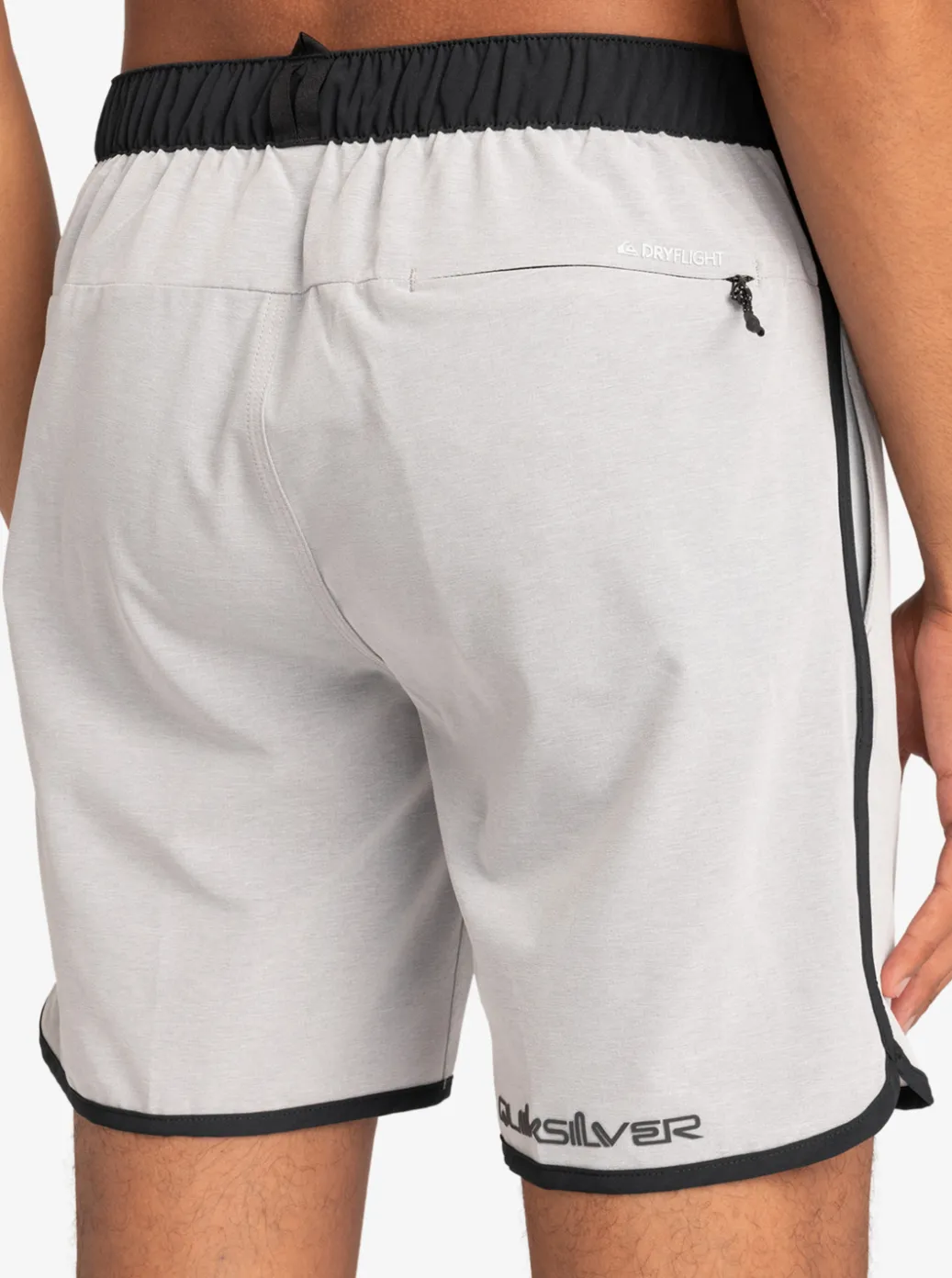 Cheap Quiksilver Omni Scallop 17" Amphibian Boardshorts Sleet
