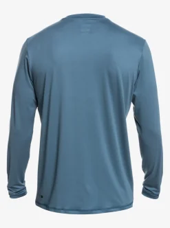 Outlet Quiksilver Omni Session Long Sleeve Upf 50 Surf T-Shirt Bering Sea