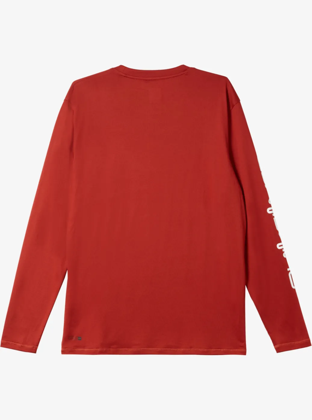 Hot Quiksilver Omni Session Long Sleeve Upf 50 Surf T-Shirt Red Ochre