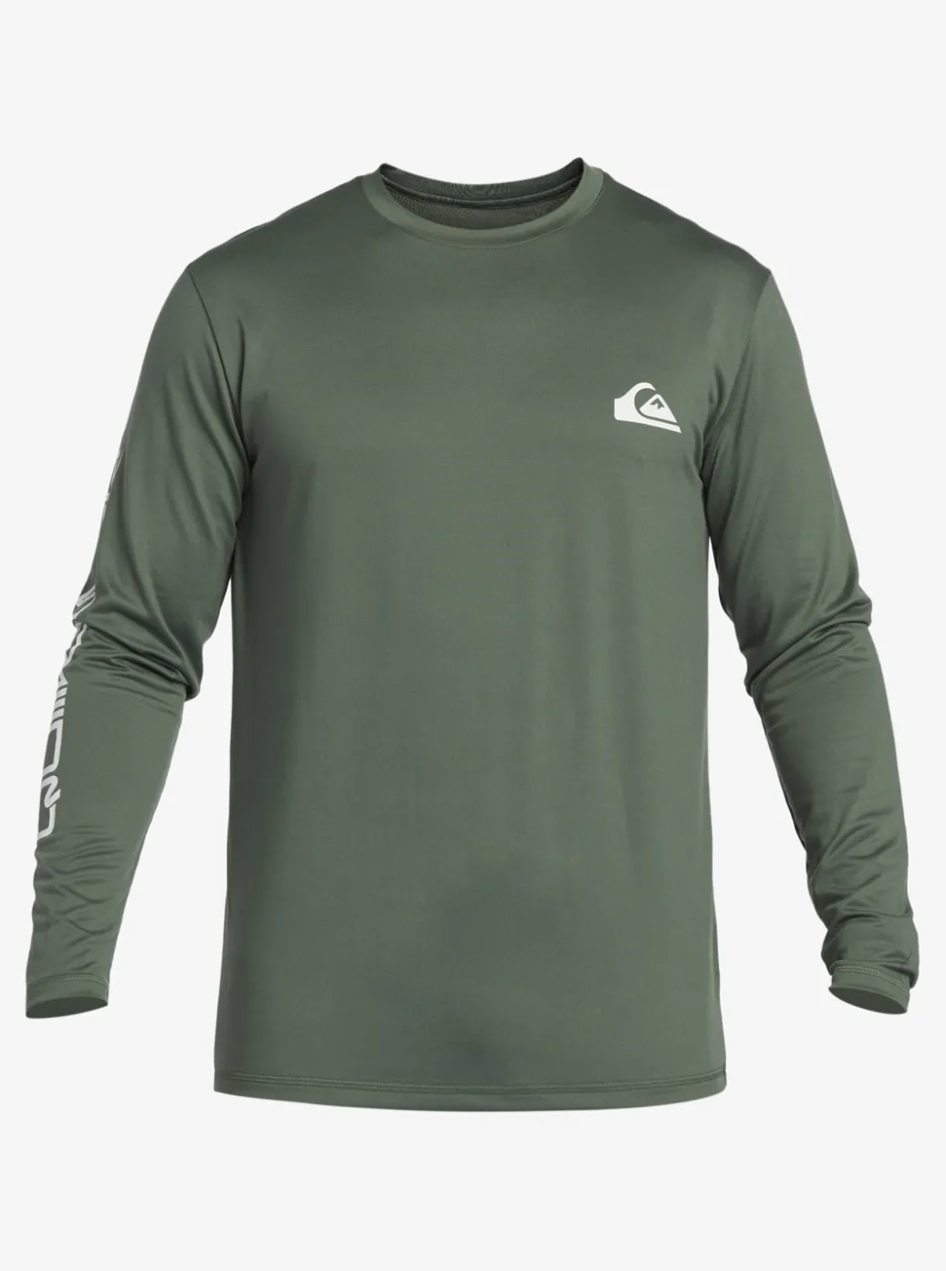 Hot Quiksilver Omni Session Long Sleeve Upf 50 Surf T-Shirt Laurel Wreath
