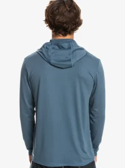 Fashion Quiksilver Omni Session Upf 50 Long Sleeve Surf Tee Bering Sea