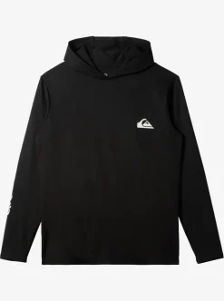 Shop Quiksilver Omni Session Upf 50 Long Sleeve Surf Tee Black