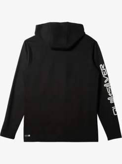 Shop Quiksilver Omni Session Upf 50 Long Sleeve Surf Tee Black