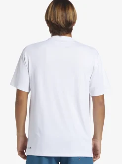 Fashion Quiksilver Omni Session Upf 50 Short Sleeve Surf Tee White