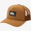 Sale Quiksilver Omnipotent Snapback Hat Bone Brown