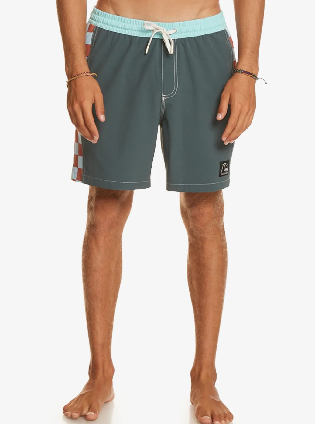 Cheap Quiksilver Original Arch 17" Volleys Dark Slate
