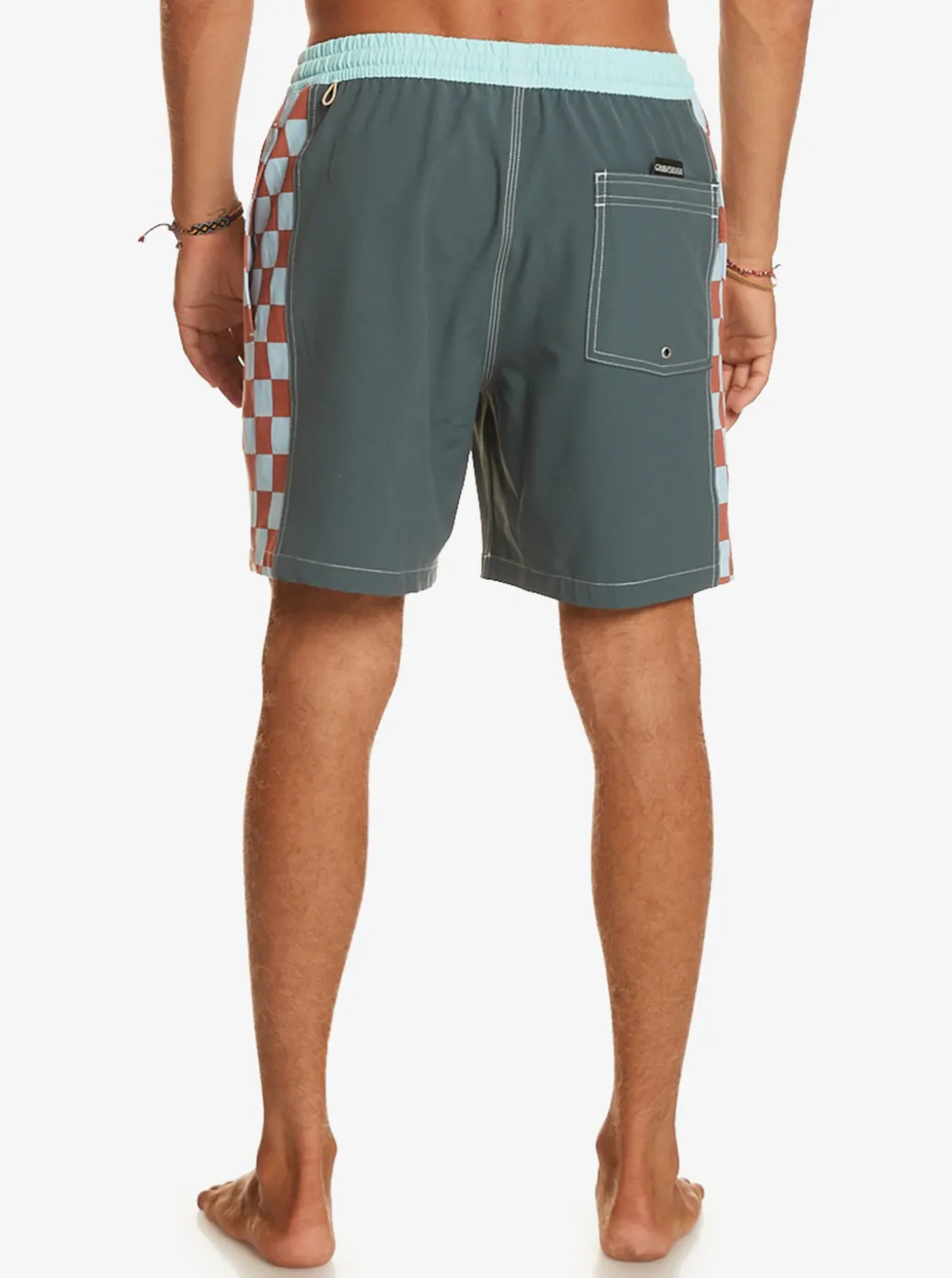 Cheap Quiksilver Original Arch 17" Volleys Dark Slate
