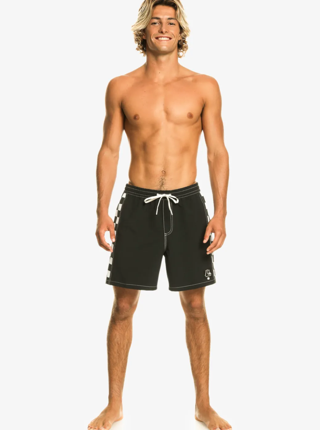 Outlet Quiksilver Original Arch 17" Volleys Black