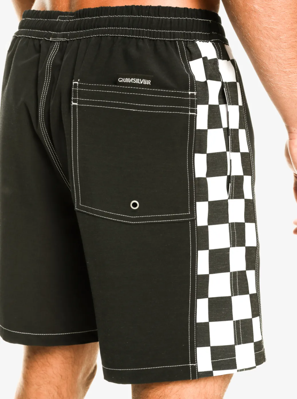 Outlet Quiksilver Original Arch 17" Volleys Black