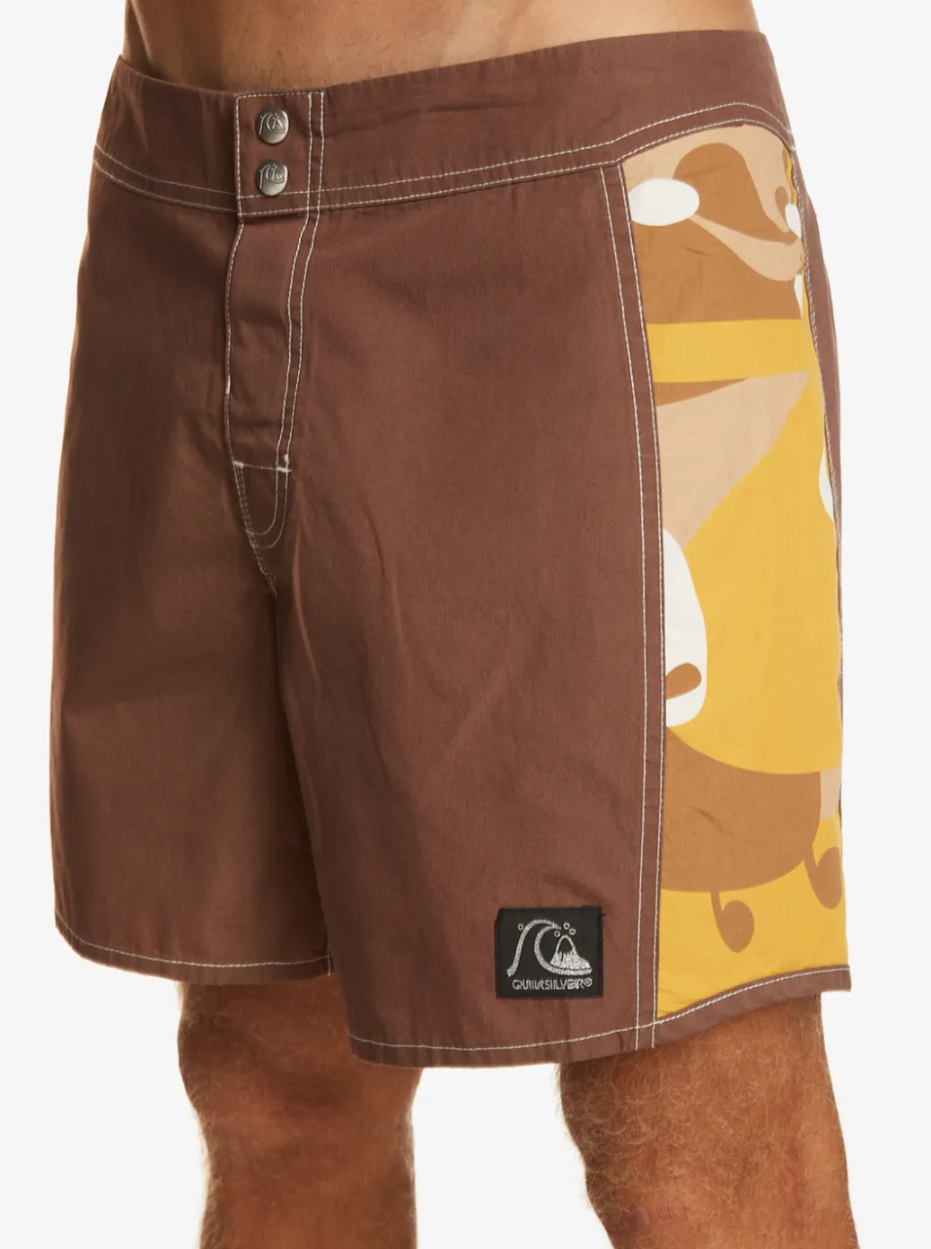Discount Quiksilver Original Arch Andy Y Andy 16" Boardshorts Dark Earth