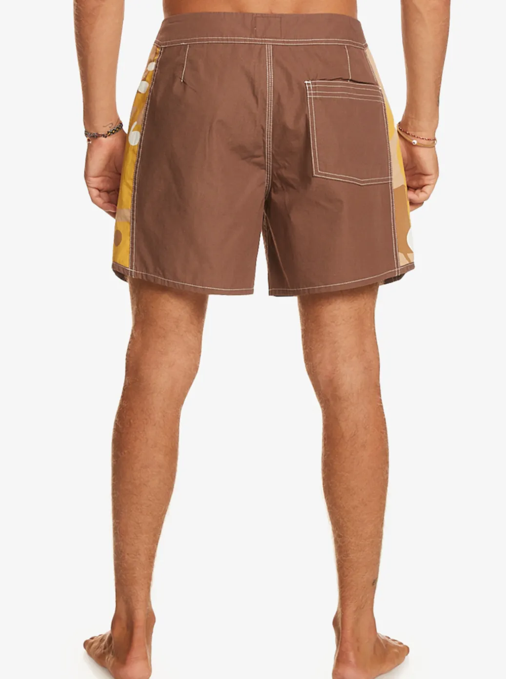 Discount Quiksilver Original Arch Andy Y Andy 16" Boardshorts Dark Earth
