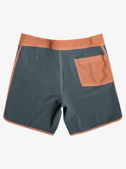 Outlet Quiksilver Original Scallop 18" Boardshorts Dark Slate