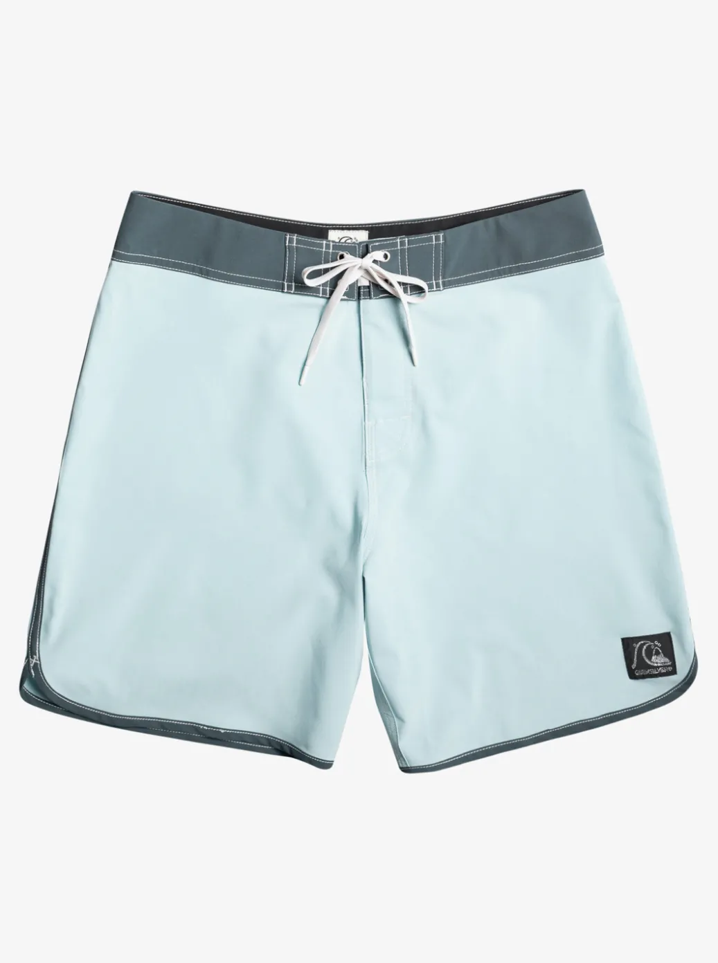 Best Sale Quiksilver Original Scallop 18" Boardshorts Sky Blue