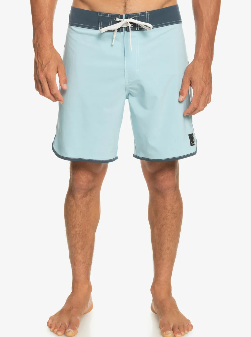 Best Sale Quiksilver Original Scallop 18" Boardshorts Sky Blue