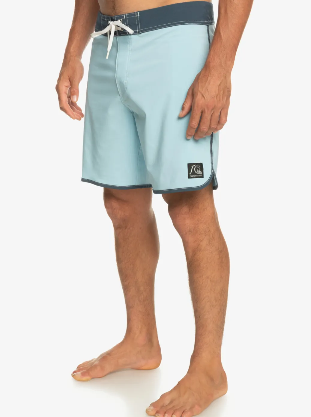 Best Sale Quiksilver Original Scallop 18" Boardshorts Sky Blue