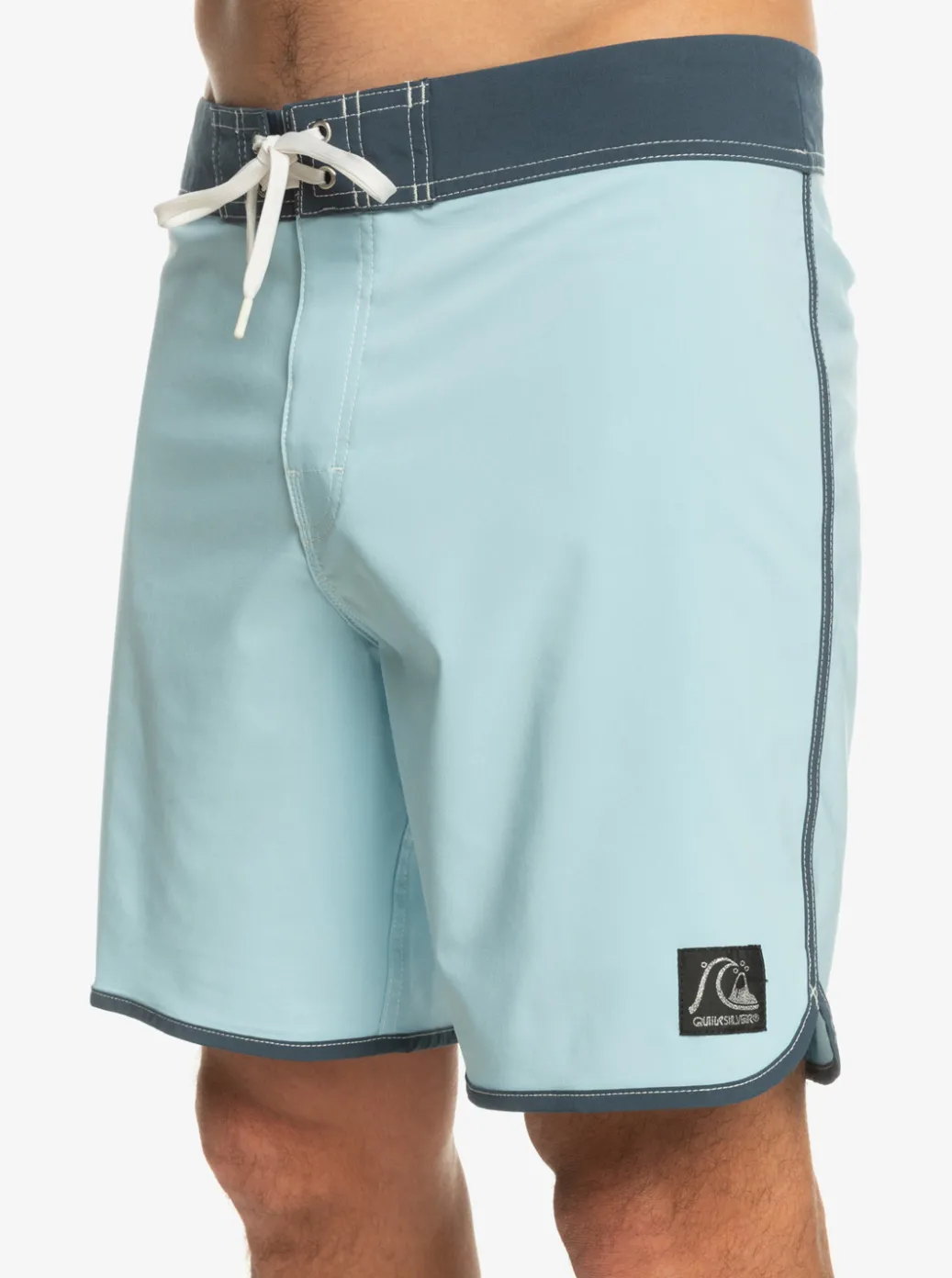 Best Sale Quiksilver Original Scallop 18" Boardshorts Sky Blue