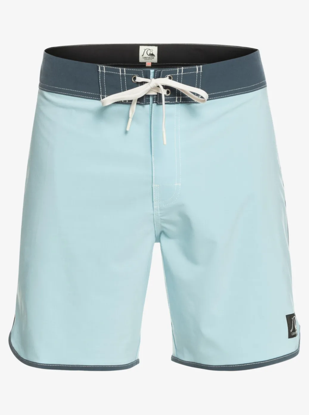 Best Sale Quiksilver Original Scallop 18" Boardshorts Sky Blue