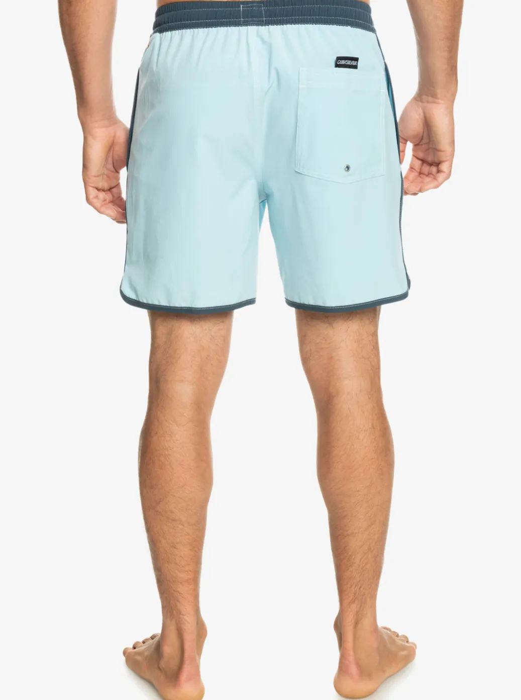 Store Quiksilver Original Scallop 17" Volleys Sky Blue