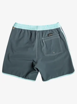 Fashion Quiksilver Original Scallop 17" Volleys Dark Slate