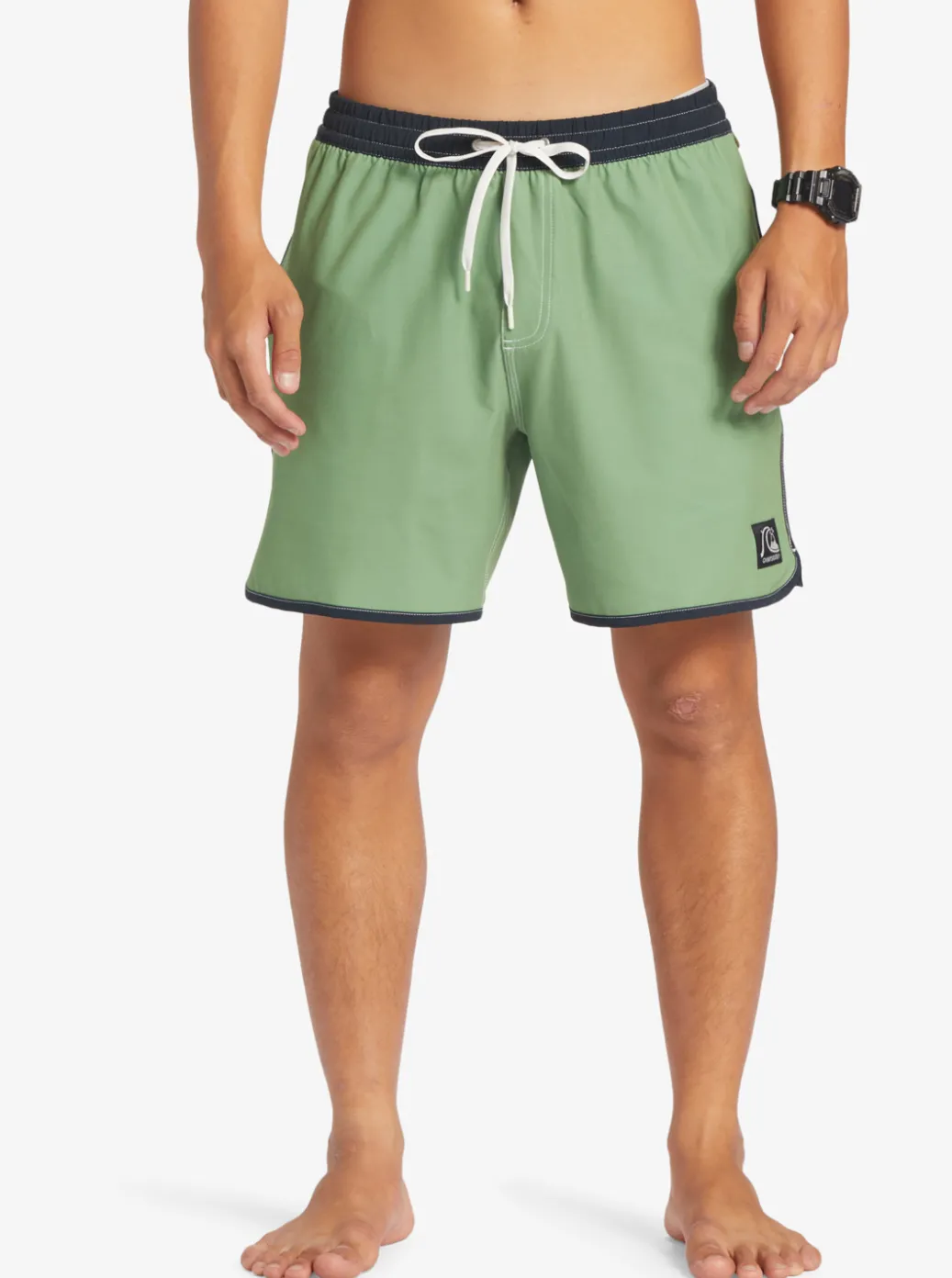 Store Quiksilver Original Scallop 17" Volleys Dill