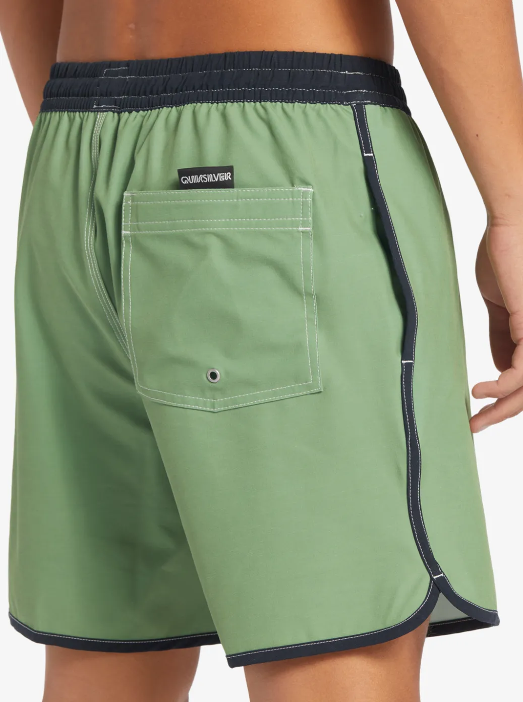 Store Quiksilver Original Scallop 17" Volleys Dill