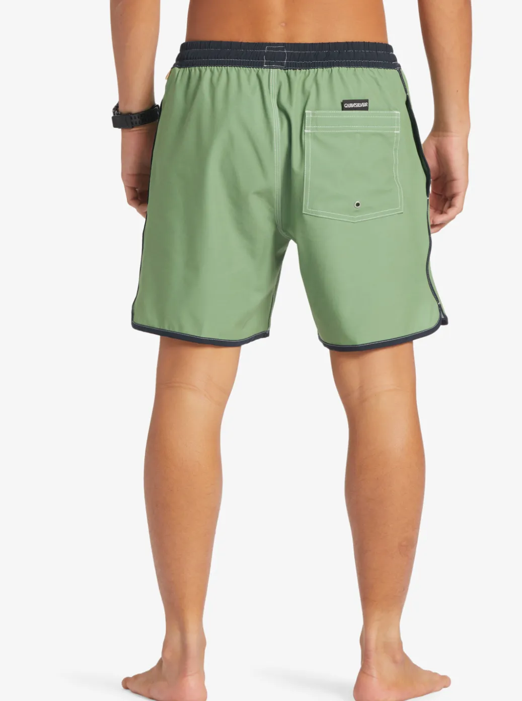 Store Quiksilver Original Scallop 17" Volleys Dill