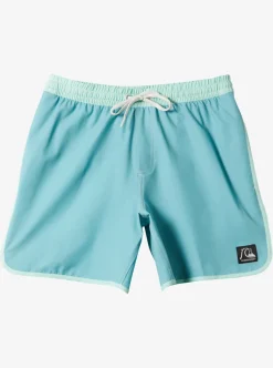 Best Quiksilver Original Scallop 17" Volleys Reef Waters