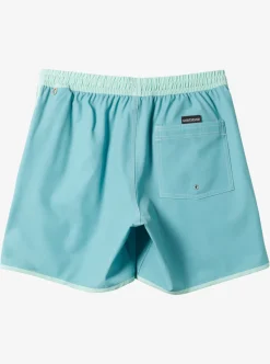 Best Quiksilver Original Scallop 17" Volleys Reef Waters