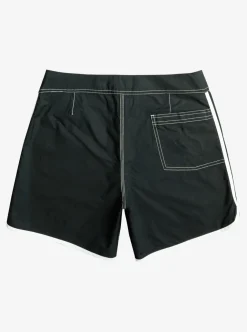 Clearance Quiksilver Original Scallop Snap 16" Boardshorts Black