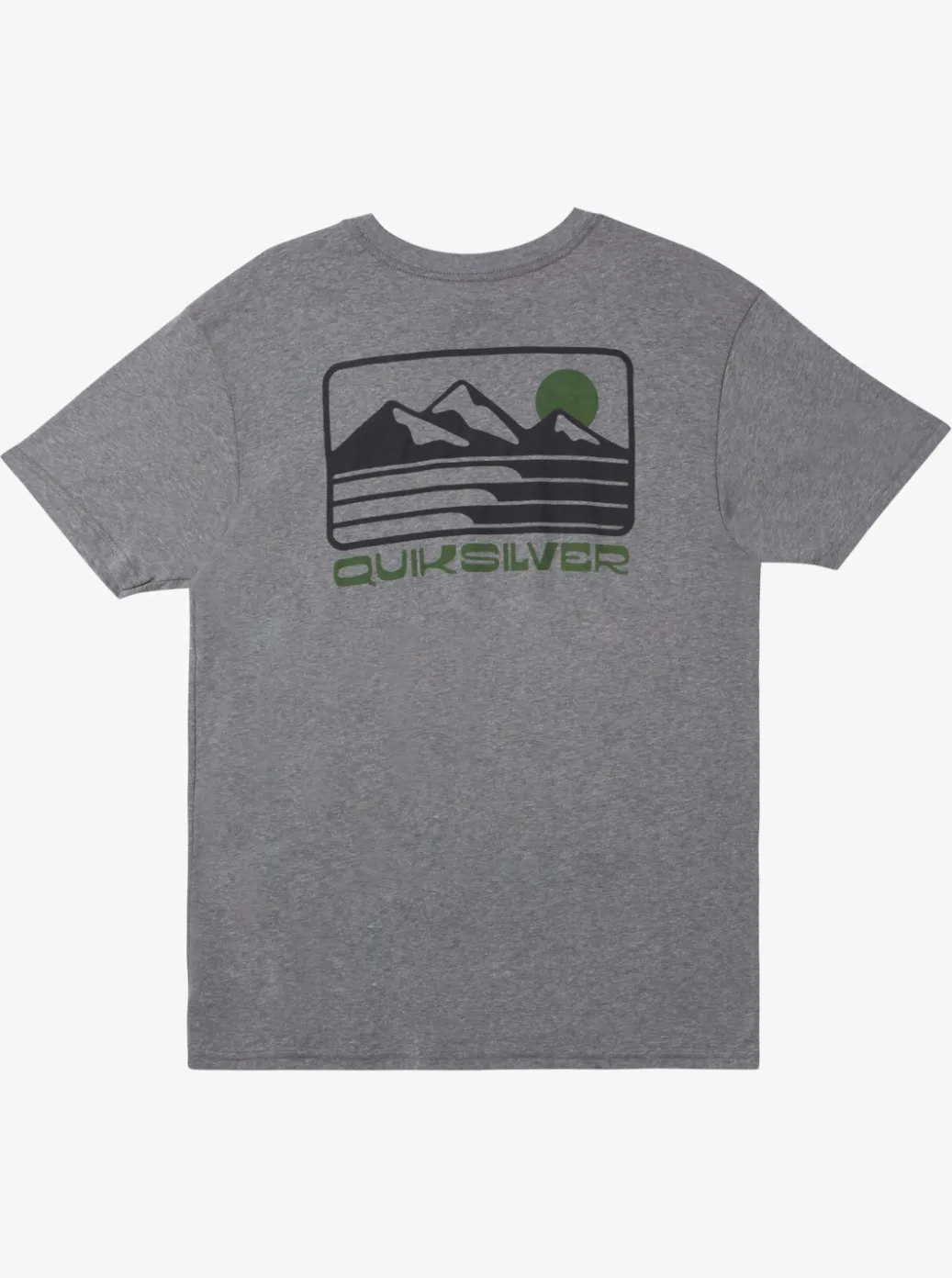 Cheap Quiksilver Outer Island Mod T-Shirt Medium Grey Heather