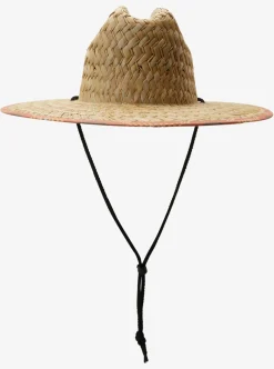Best Sale Quiksilver Outsider Straw Lifeguard Hat Baked Clay