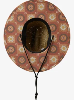 Best Sale Quiksilver Outsider Straw Lifeguard Hat Baked Clay