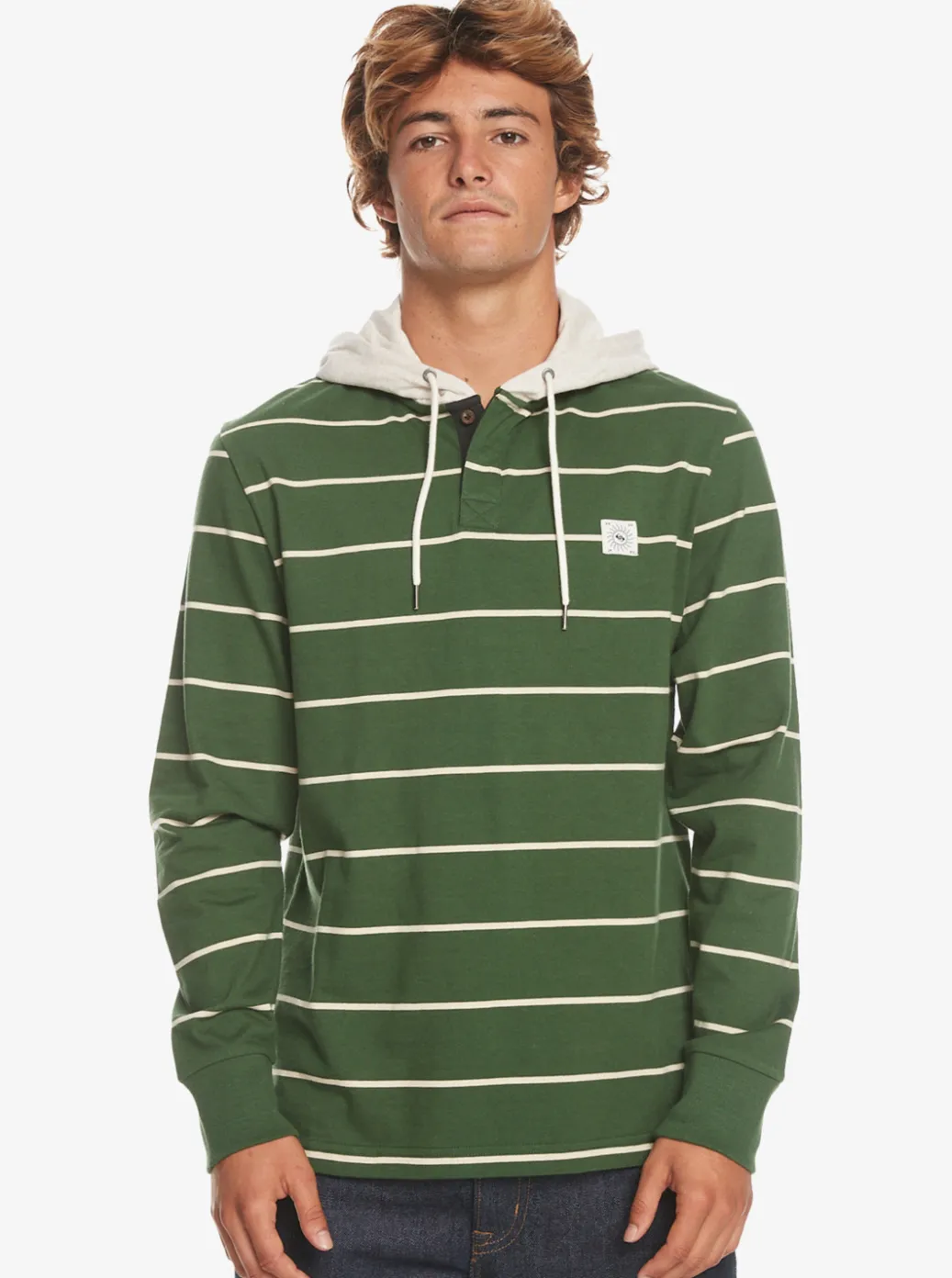 Best Quiksilver Palisades Hooded T-Shirt Palisades Greener