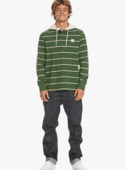 Best Quiksilver Palisades Hooded T-Shirt Palisades Greener