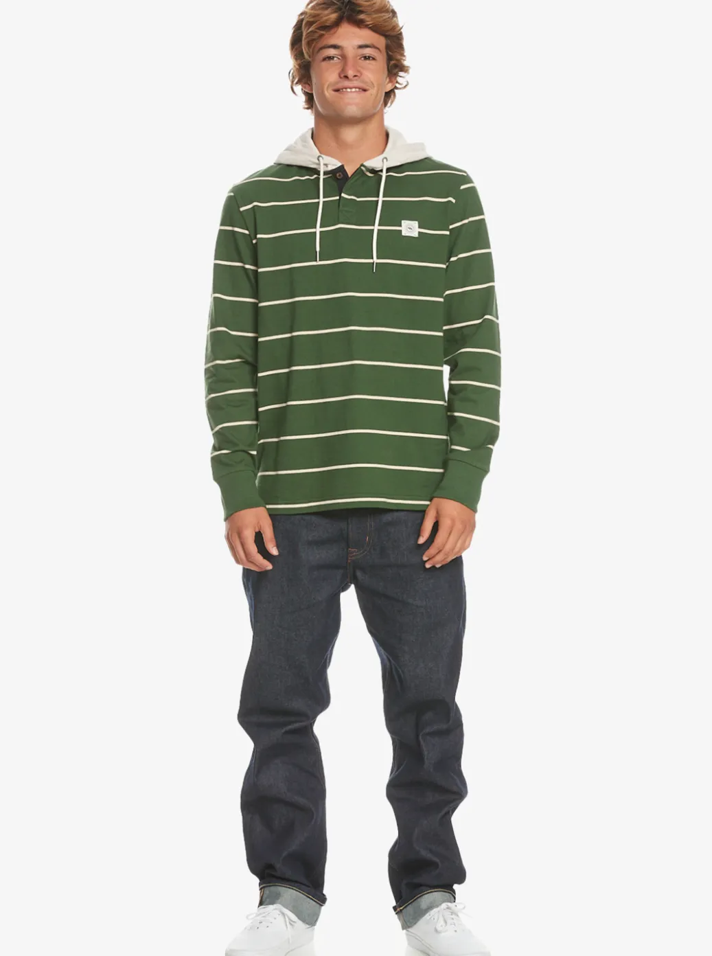 Best Quiksilver Palisades Hooded T-Shirt Palisades Greener