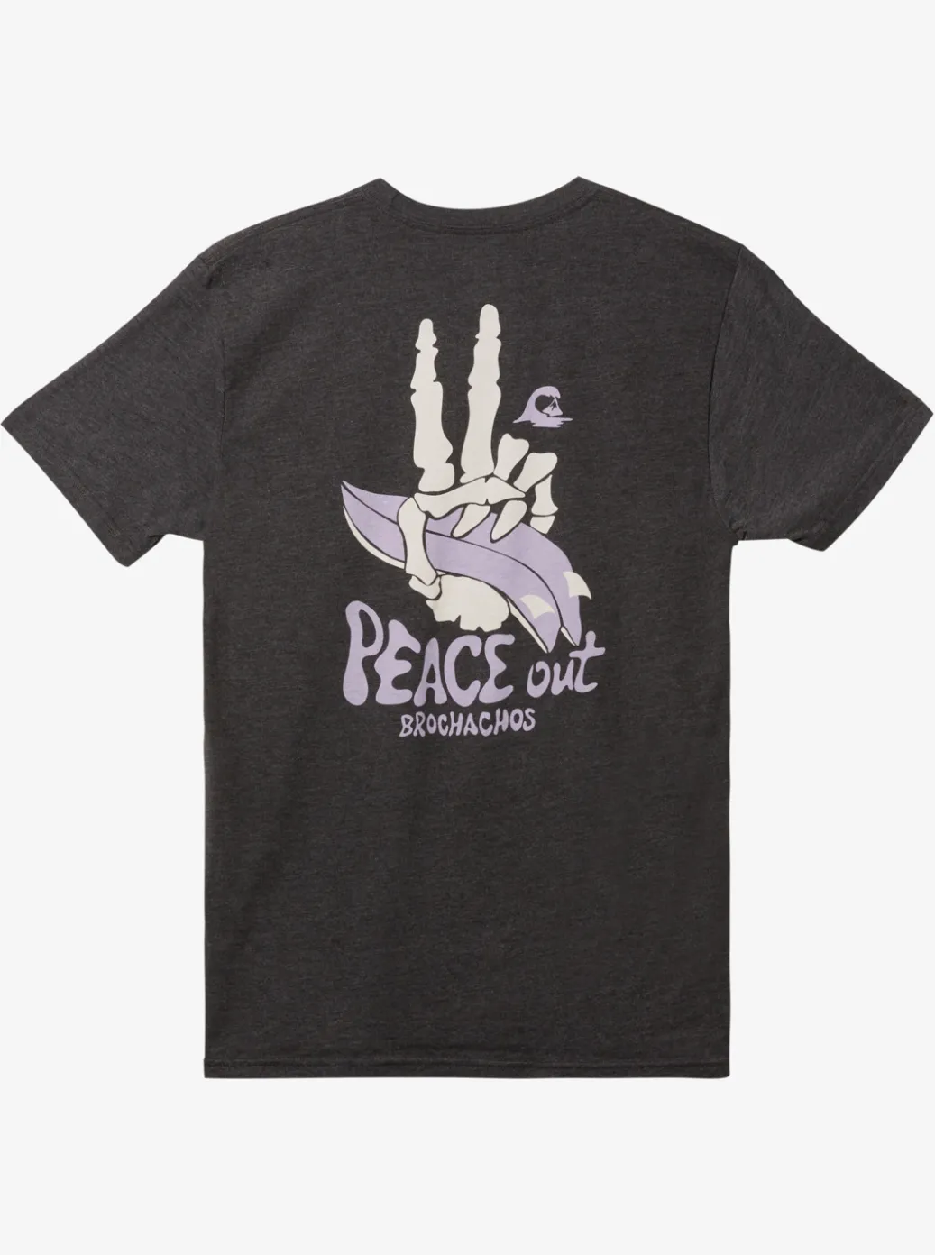 Online Quiksilver Peace Out T-Shirt Charcoal Heather