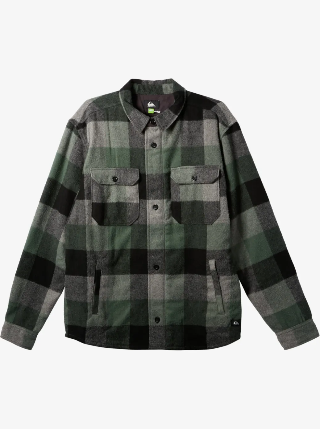 Shop Quiksilver Pickston Jacket Black Pickston
