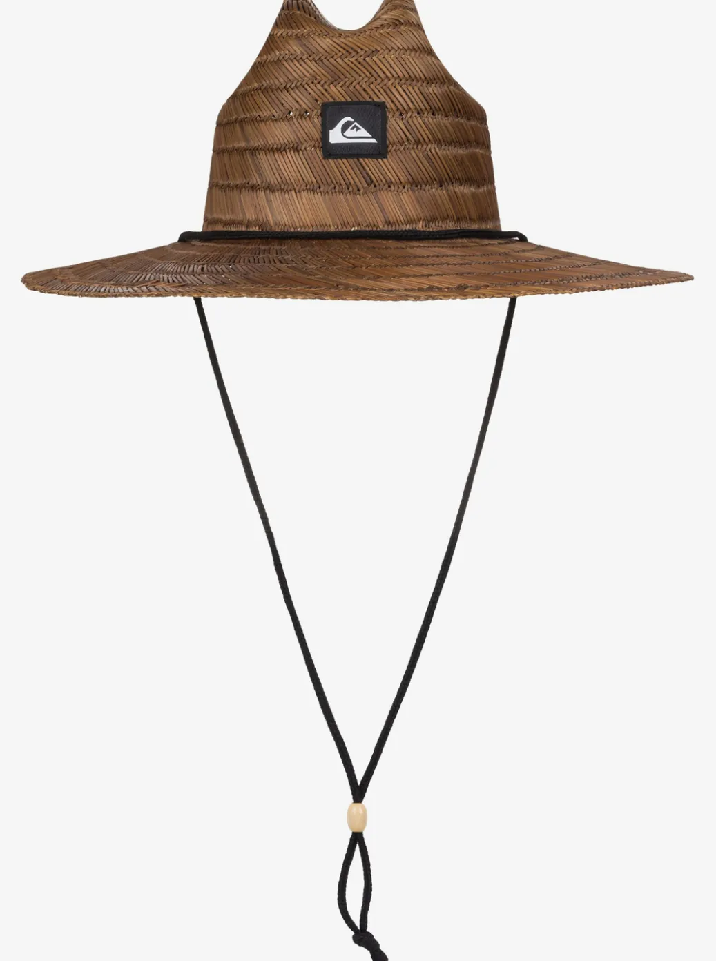 Shop Quiksilver Pierside Straw Lifeguard Hat Dark Brown
