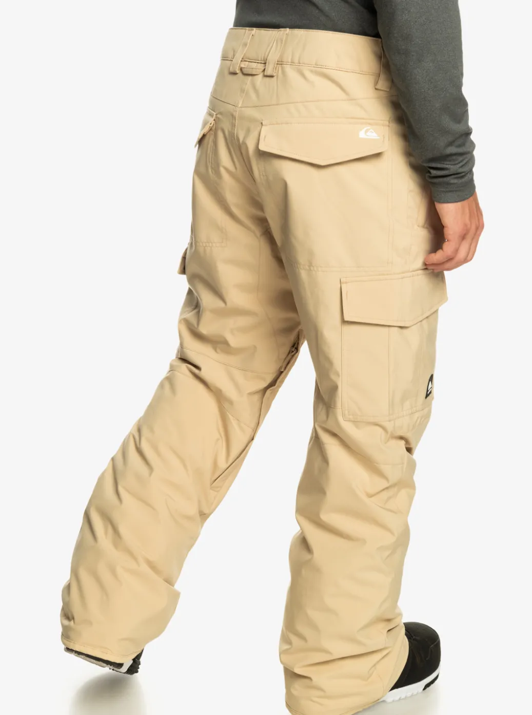 Cheap Quiksilver Porter Insulated Snow Pants Pale Khaki