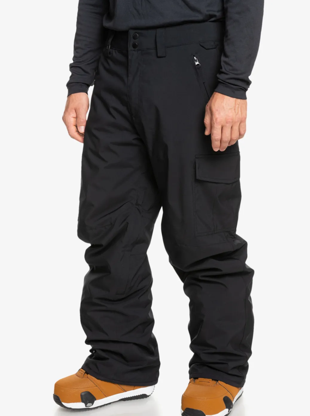 Fashion Quiksilver Porter Insulated Snow Pants True Black